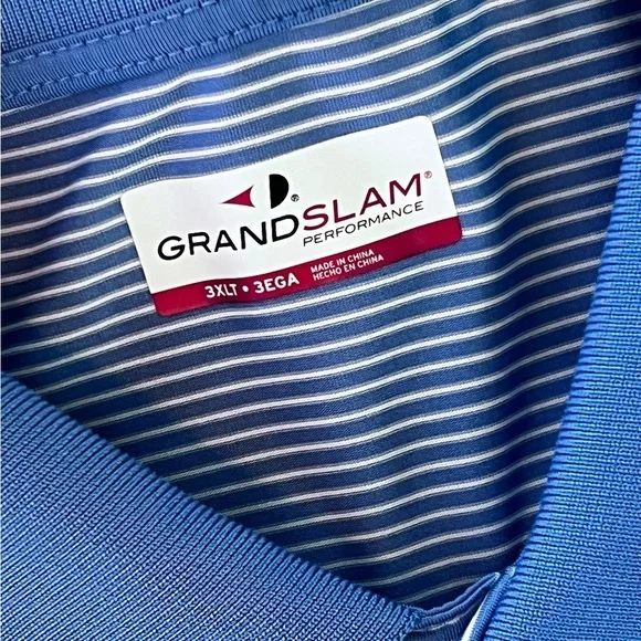 Grandslam men’s golf polo, 3XLT - Picture 3 of 5